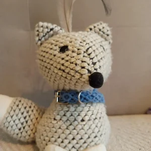 Collier modème Mini Hatchi bleu lavande