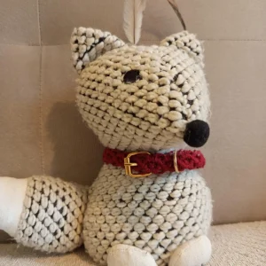 Collier modème Mini Hatchi bordeaux