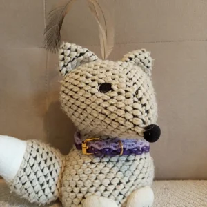 Collier modème Mini Hatchi mauve et violet